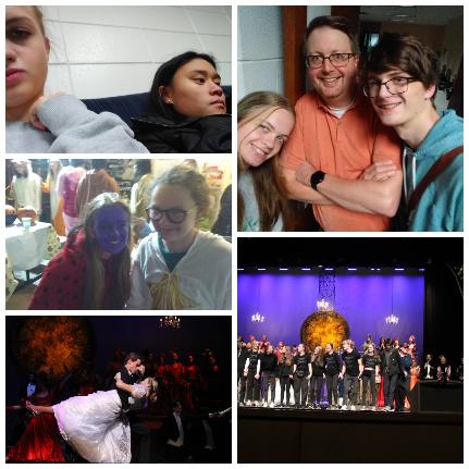 Various pictures with seniors that have changed me and my life