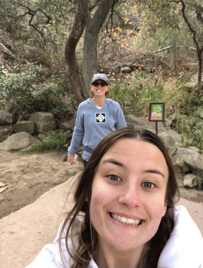 My beautiful mom and I on our hike in California!
