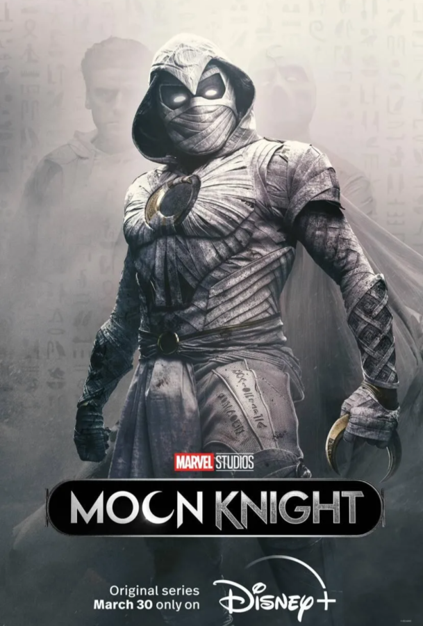 The cover photo for the new Disney+ series, Moon Knight