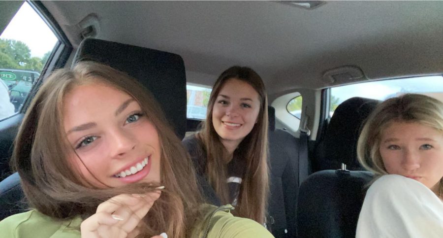 Me and my friends love carpooling, especially when we can hangout in our cars before school
