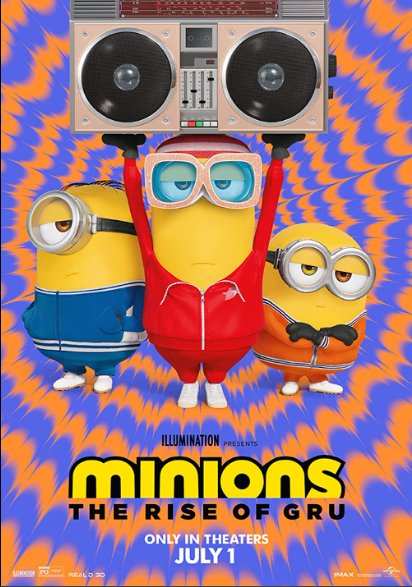 The cover for Minions: The Rise of Gru. 