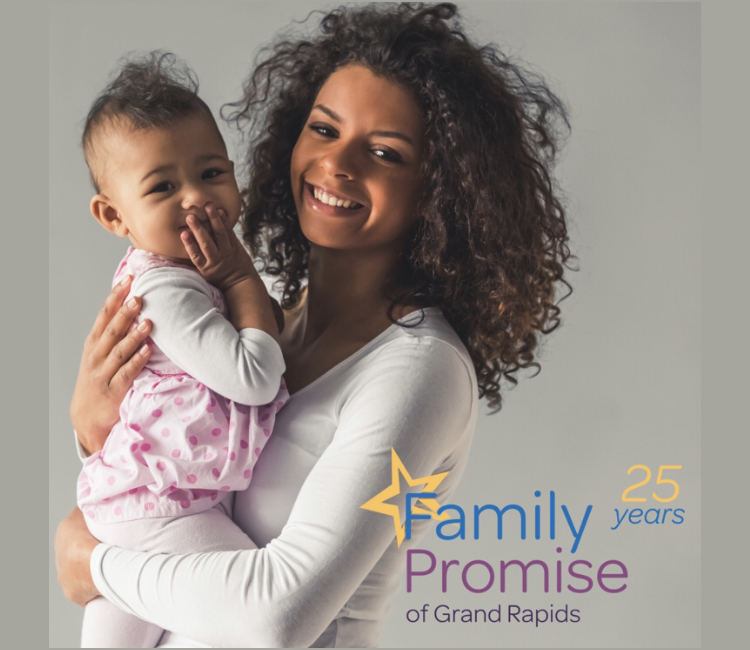 A photo representing a family that Family Promise aims to care for.