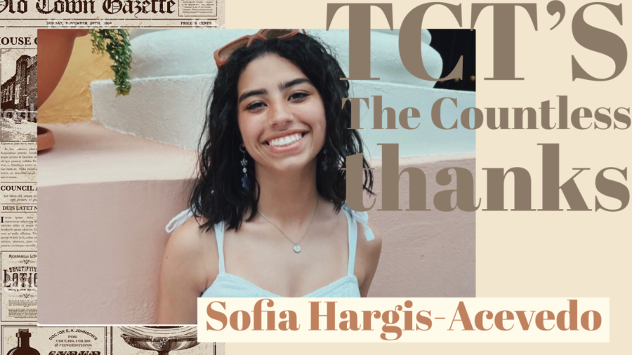 TCTs The Countless Thanks 2022: Sofia Hargis-Acevedo