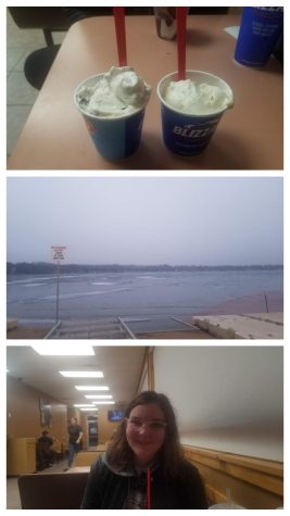 Some photos taken at the Dairy Queen in Lake Odessa