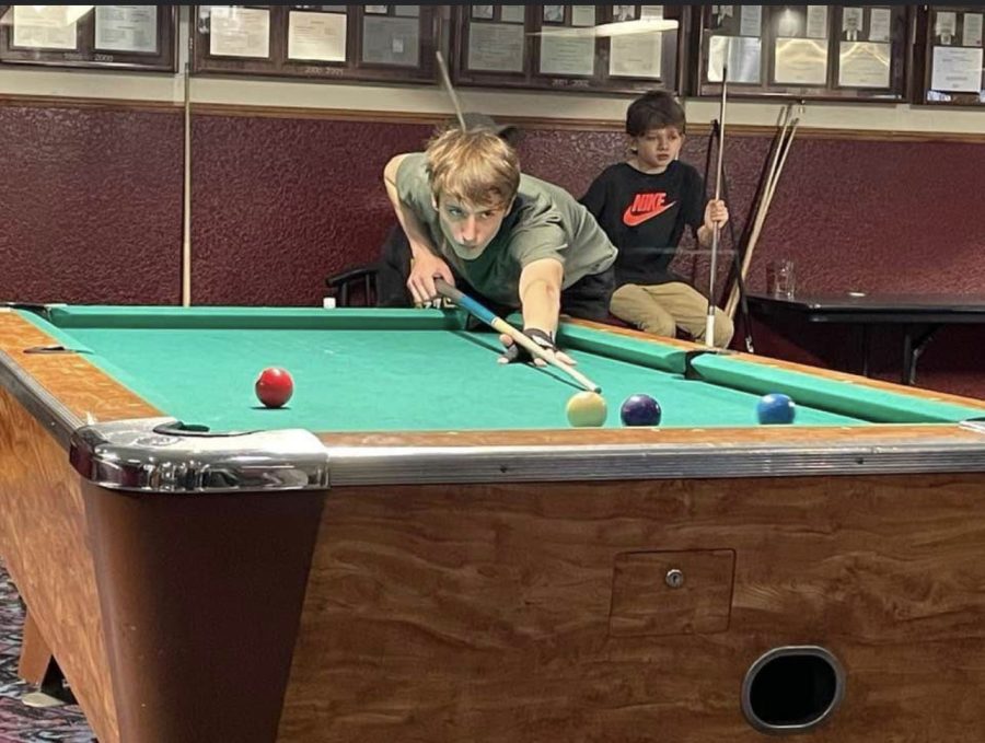 Wes Baldwin participates in a pool league weekly, and it has taught him many things about life.