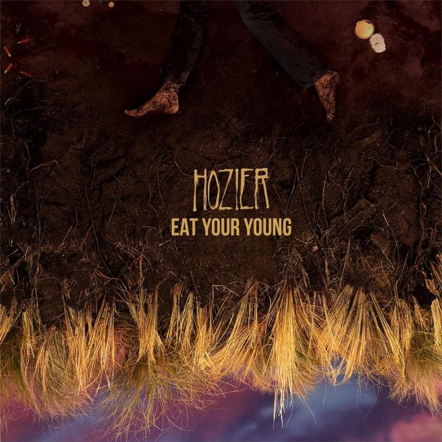 This is the cover photo for Hoziers EP Eat Your Young, which was released March 17, 2023.