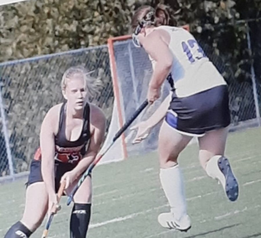 Maggie Schimecks experience playing field hockey has positively shaped her mindset for the better