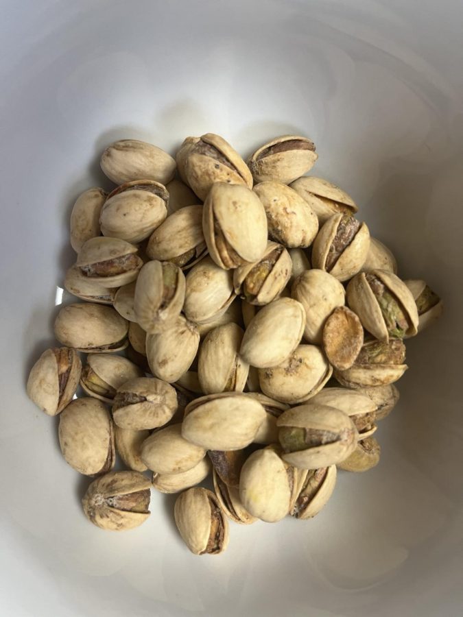 The bowl of pistachios I ate throughout writing this column.