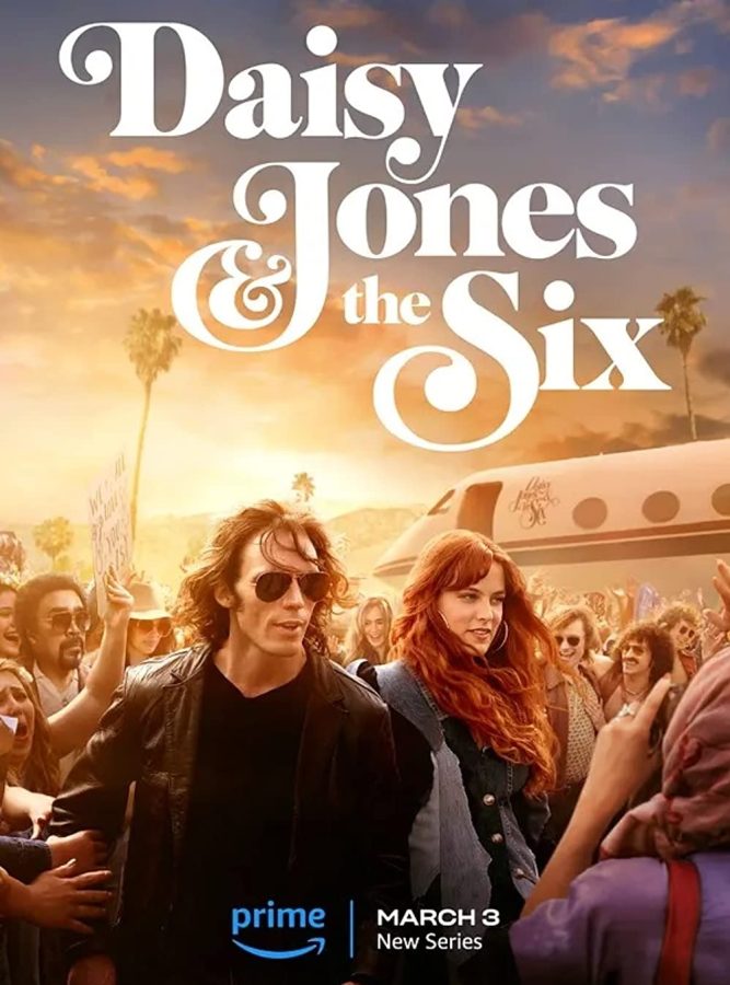 The poster for Amazon Prime Videos new series: Daisy Jones & The Six