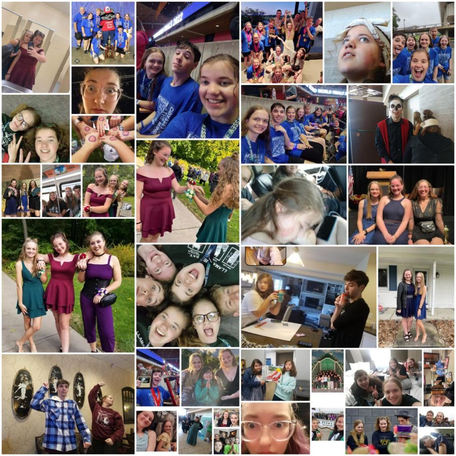 Some of my favorite photos with the seniors who have changed my life