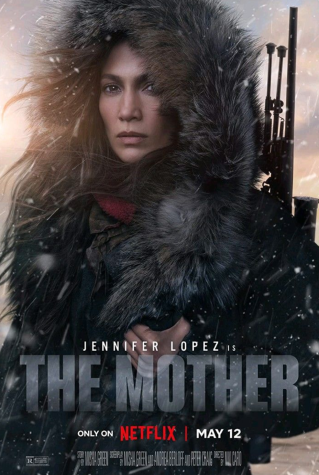 One of the movie posters for Netflixs The Mother, starring Jennifer Lopez as the titular character.