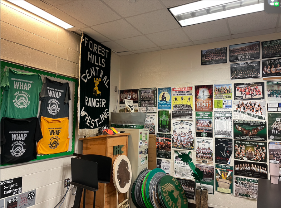One of the most famously motivational classrooms at FHC remains to be history teacher Brad Andesons room.