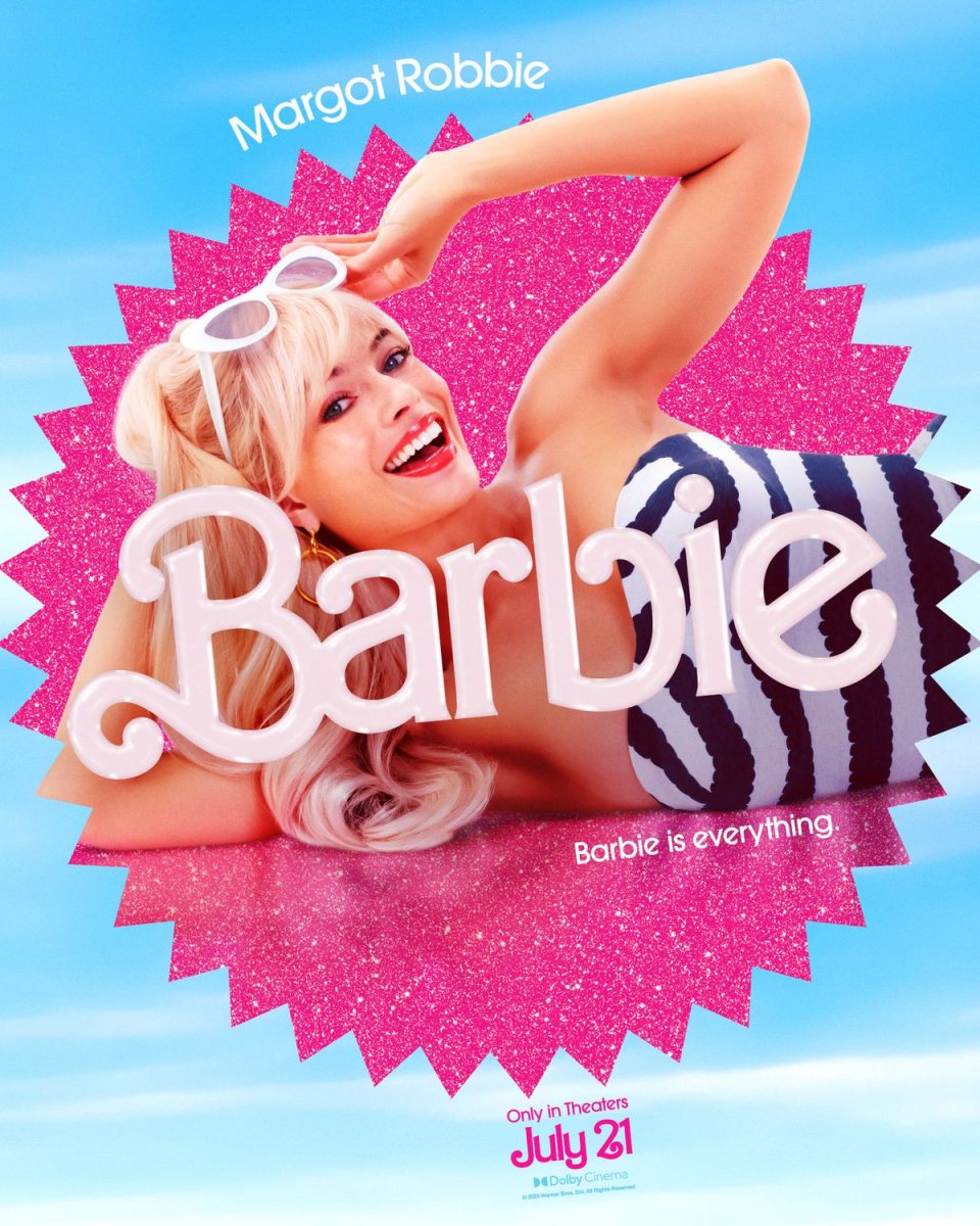 One of the many posters for the Barbie movie
