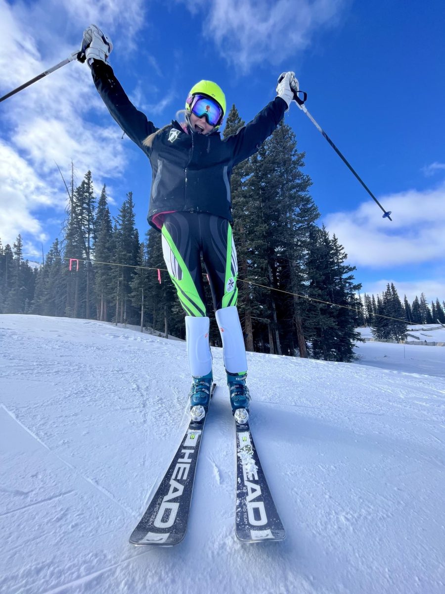Neon green is associated with my ski helmet and my time at Copper Mountain last year.