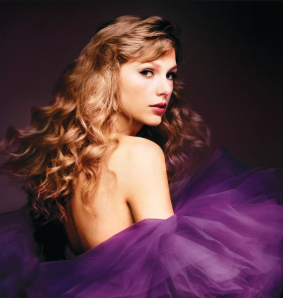 The album cover for Speak Now (Taylors Version) is simply a new rendition of the original.