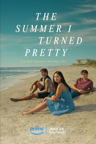 The poster for the second season of The Summer I turned Pretty on Amazon Prime Video.