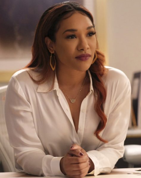 Iris-West Allen played by Candice Patton in The Flash.