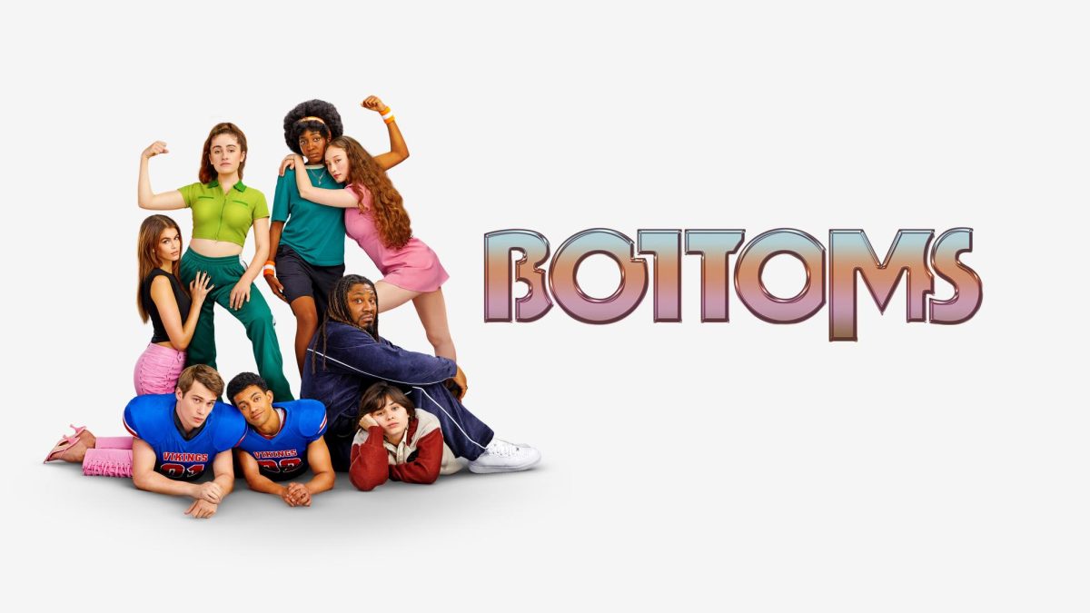 The cover for the new movie Bottoms that I watched through Amazon Prime