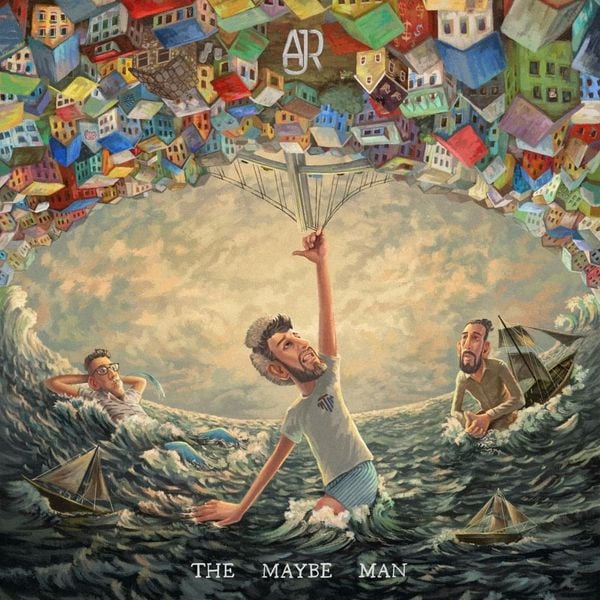 The cover of AJRs fifth album, Maybe Man, features the bands three brothers. 