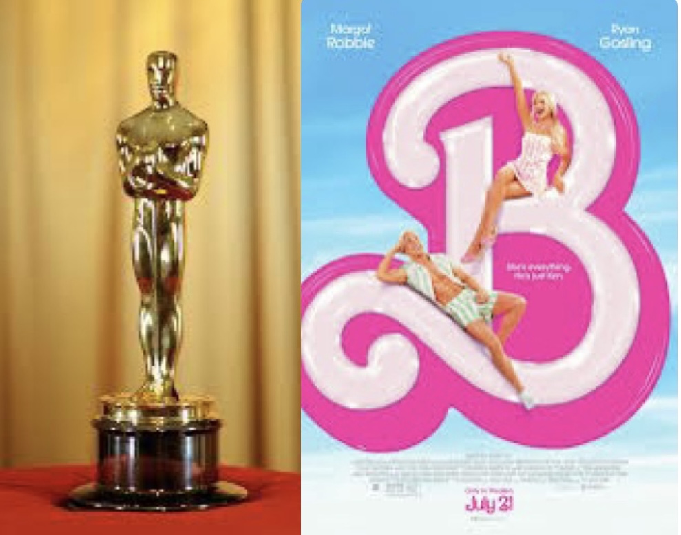 The Barbie poster and an Oscar review