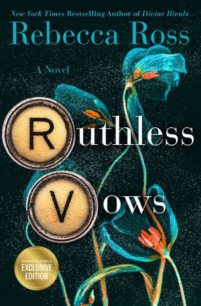 The cover for the Barnes & Noble exclusive edition of Ruthless Vows, released on December 26, 2023.