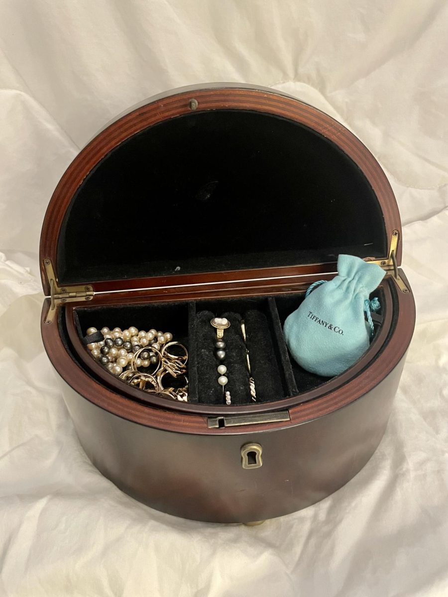 A jewelry box containing irreplaceable pieces.