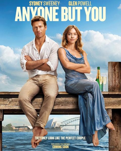 Glen Powell and Sydney Sweeney are the stars of Anyone But You.
