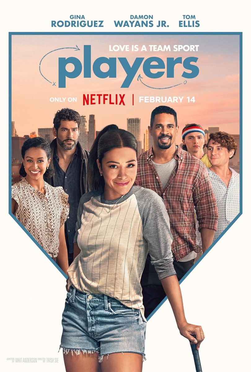 The poster for Players that makes it blaringly obvious this movie will be a flop