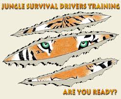 Jungle Survival Drivers Training, a popular education among future drivers, encourages that students know and are prepared for just how cutthroat the busy roads are. Their motto, Its a jungle out there, expresses this ideal perfectly.