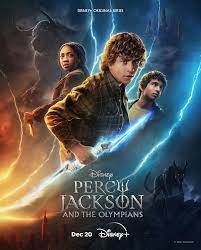The spectacular cover photo for the new Disney+ adaptation of Percy Jackson