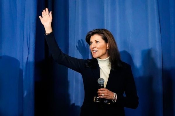 Former Republican candidate Nikki Haley during her presidential campaign this year.