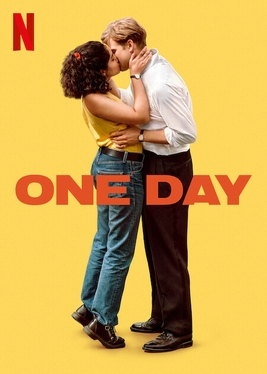 The main poster for the television show features both starring actors, Ambika Mod and Leo Woodall. 