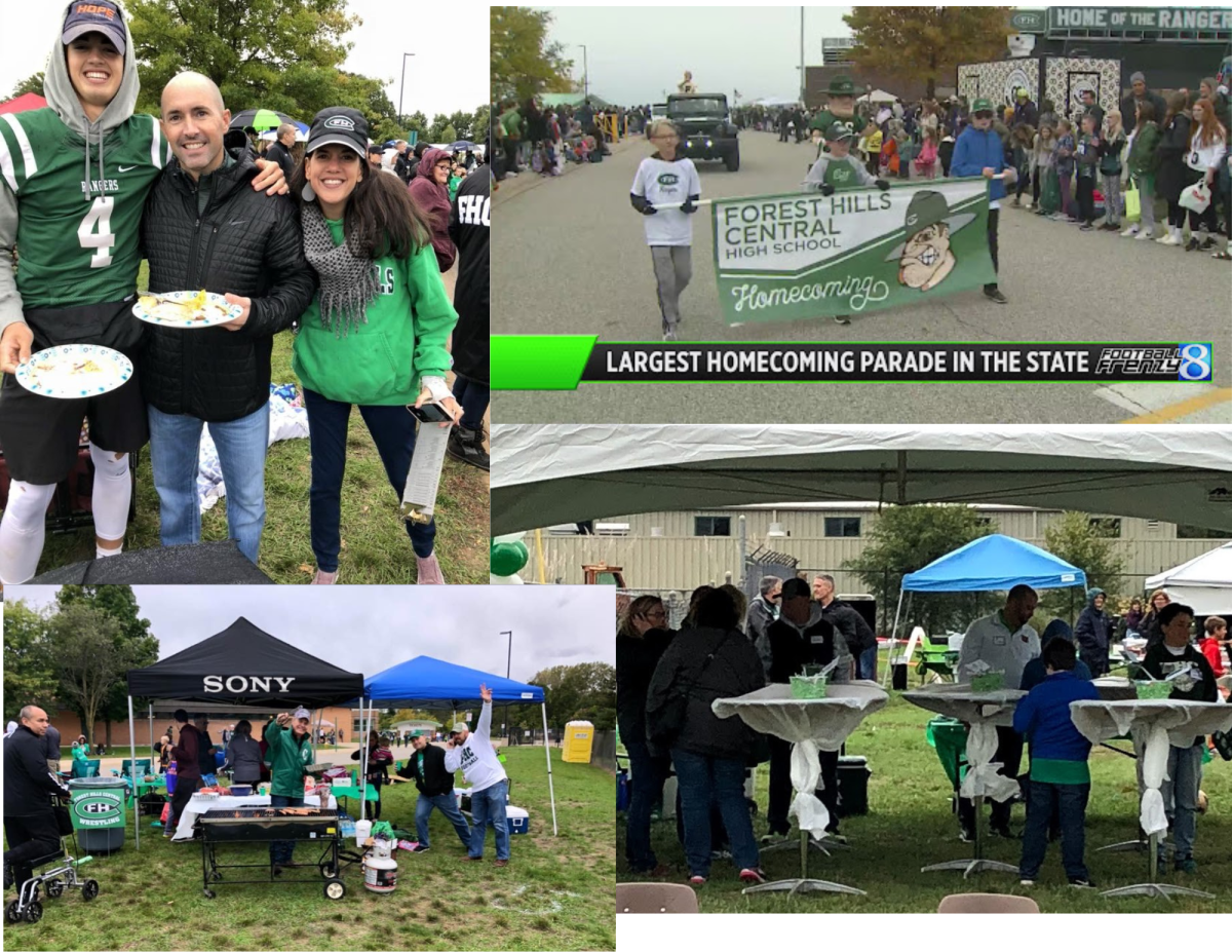 A collection of images from last years tailgate, full of fun and Ranger Pride