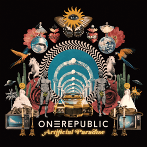 The album cover of OneRepublic's new album, Artificial Paradise. 