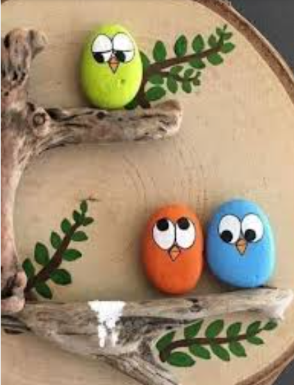 Cute and fun painted rocks.