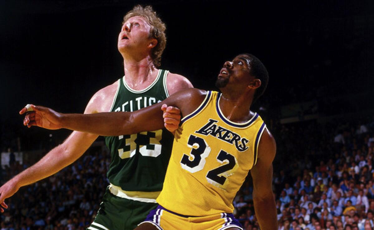 The Los Angeles Lakers and the Boston Celtics, considered to be 'one of the best rivalries.'