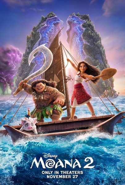 The poster for Disney's Moana 2, released on Nov. 27.