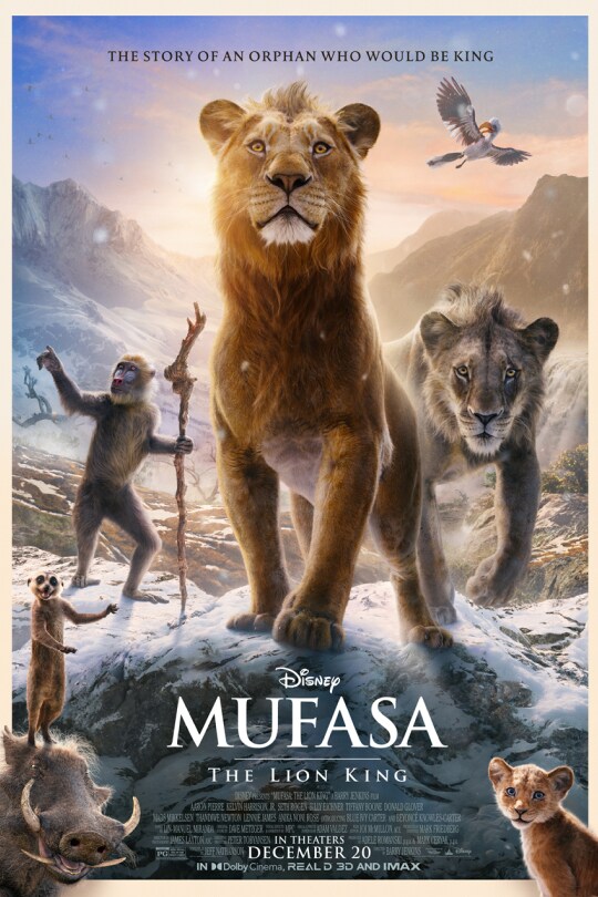 Mufasa: The Lion King did not meet my high expectations.