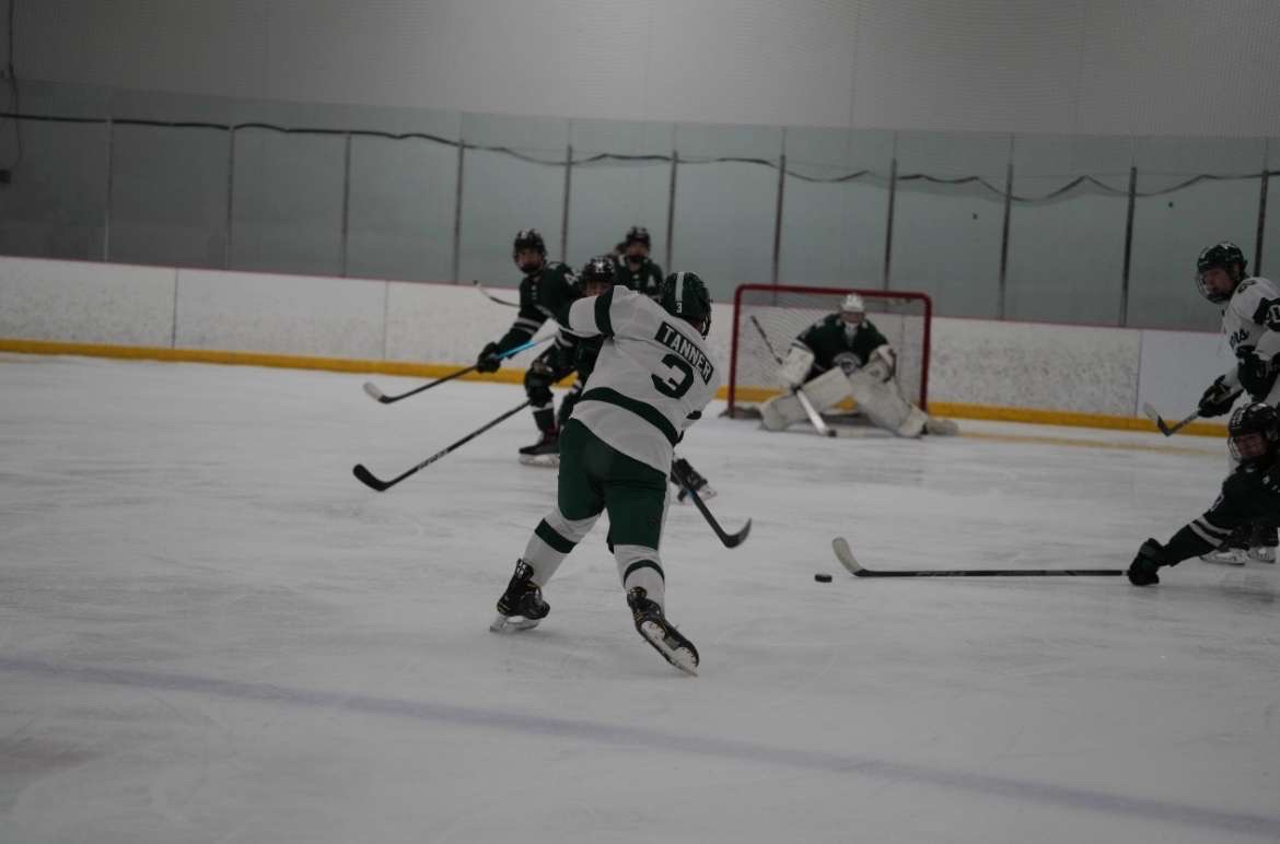 Hayden Tanner, #3, playing with his high school team.