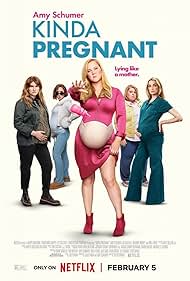 The movie cover for Kinda Pregnant, with the lead "Lainy" in the movie.