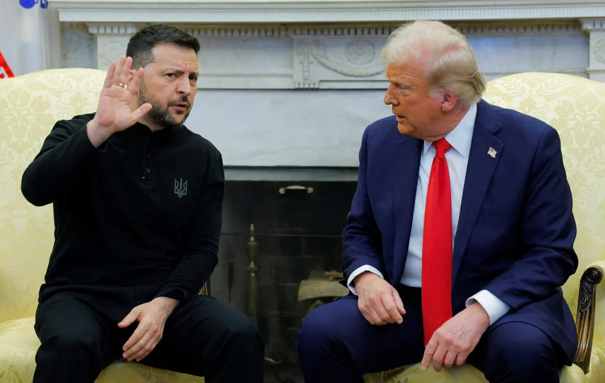 World leaders Volodymyr Zelenskyy and Donald Trump hold a meeting that proves one thing—the United States' relations with Ukraine have a long way to go.