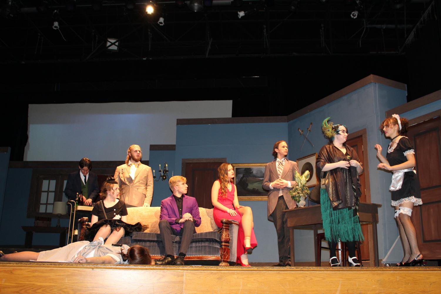 FHC's 2022 fall play, "Clue: On Stage"