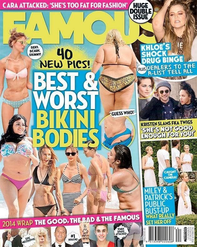 The media will often judge a women solely on how she looks.