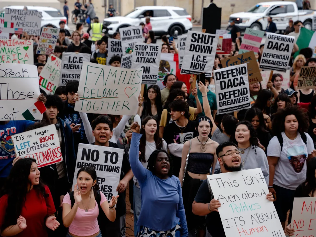 Many young people have been united by protests against this unethical violence towards innocent lives.