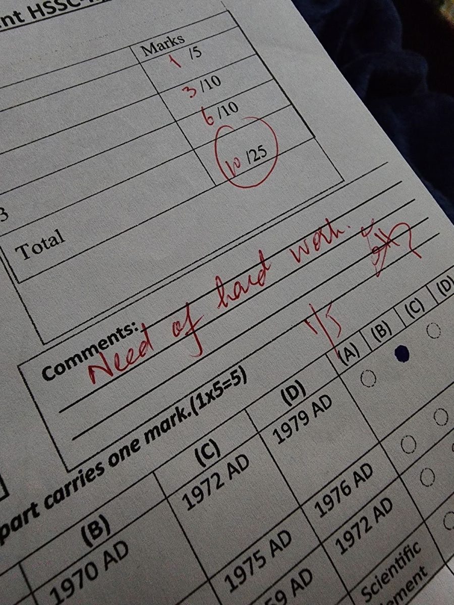 The grades that I get now won't matter in the span of just two years.