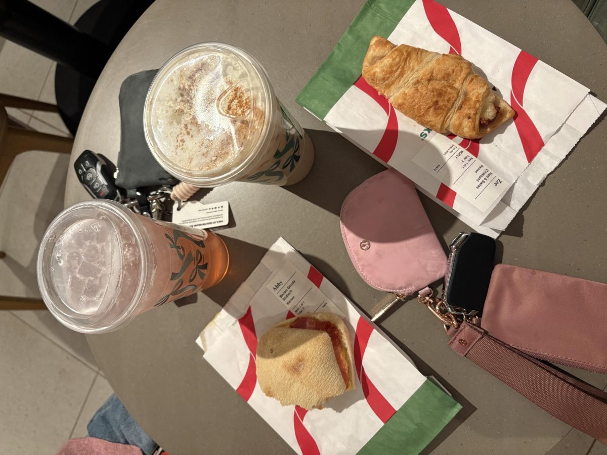 A common motivation for school is an early morning Starbucks run. 