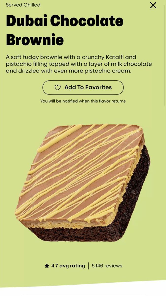 Crumbl Cookies' Dubai flavors have kept me coming back for more.