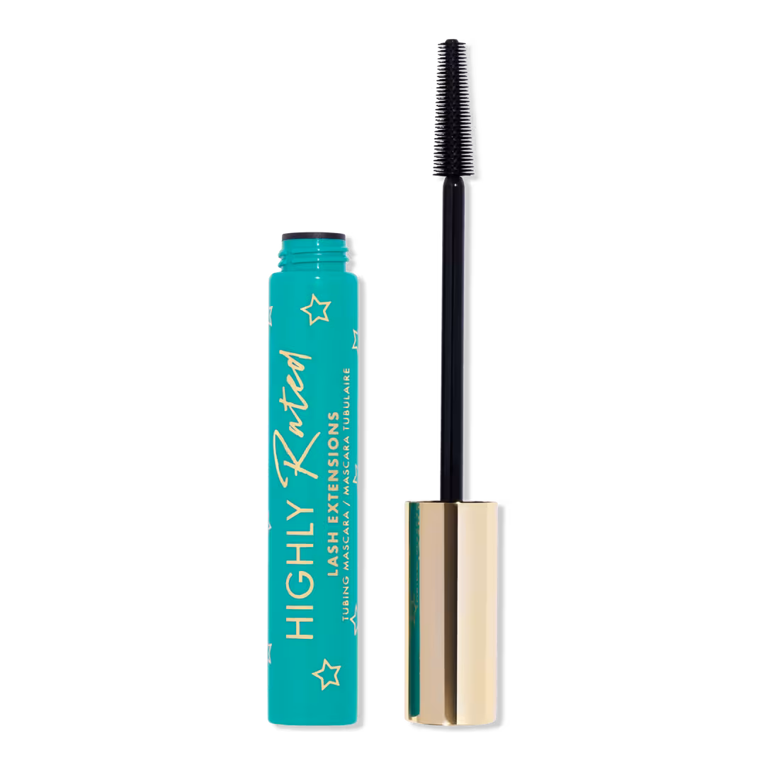 Simple, defined eyes with outer-winged liner, curl, and dual mascaras lift and pop my light-colored eyes for clean, smudge-proof drama all day.