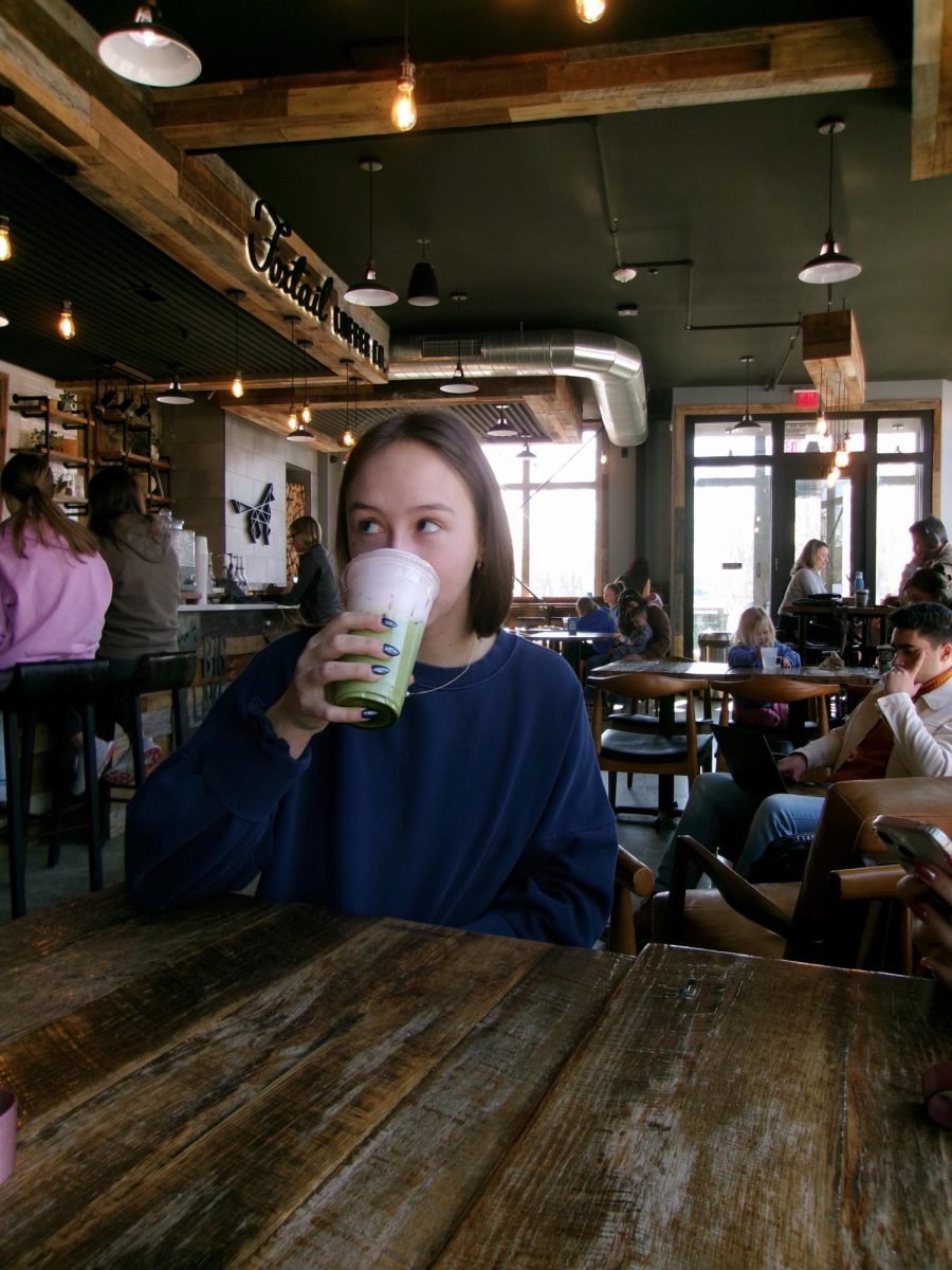 Another column, another cliche, another coffee shop.