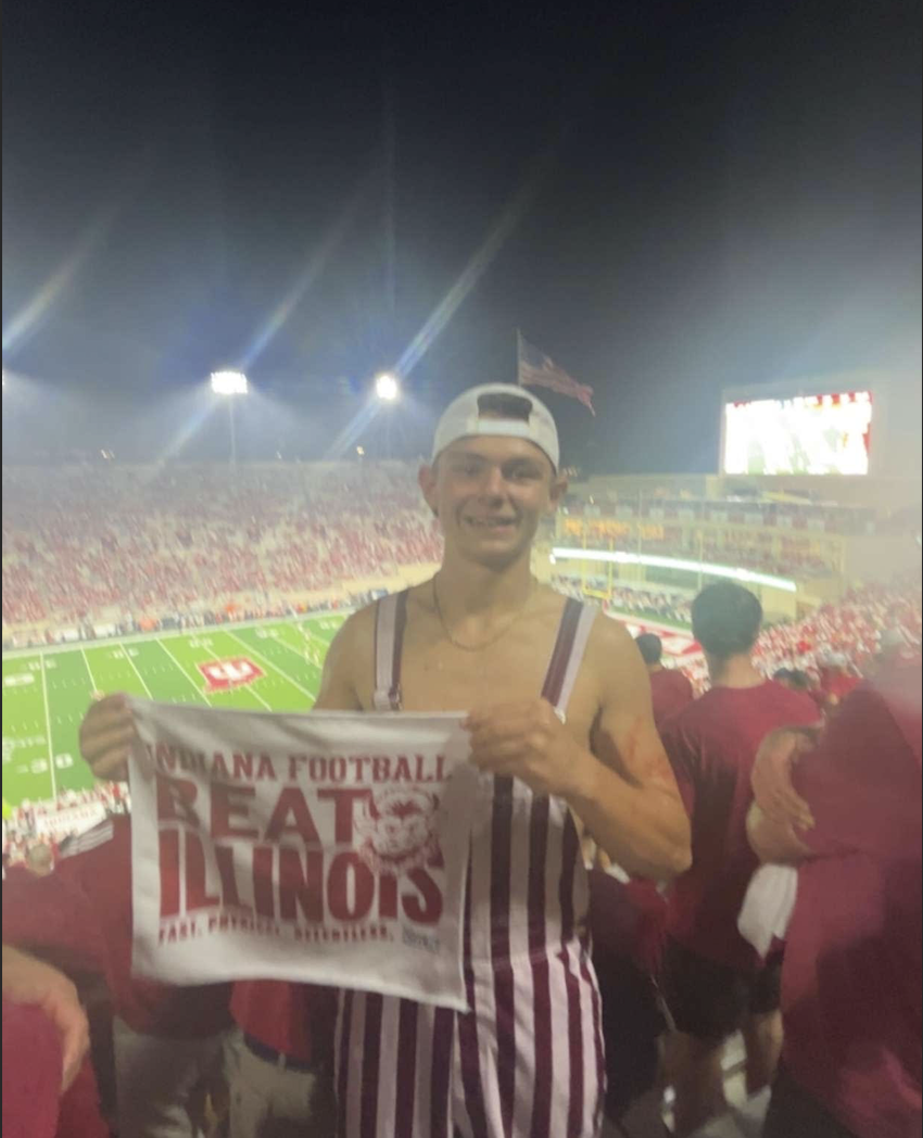 Jonah Haughee's love for the Indiana Hoosiers has taught him patience and individualism.
